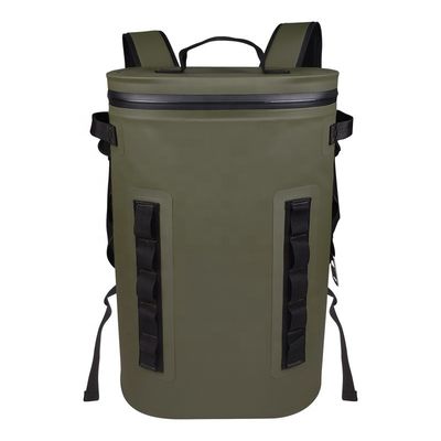 21L TPU Soft Cooler Backpack ، حقيبة حمل مبرد نبيذ حراري محمولة ODM