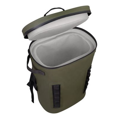 21L TPU Soft Cooler Backpack ، حقيبة حمل مبرد نبيذ حراري محمولة ODM